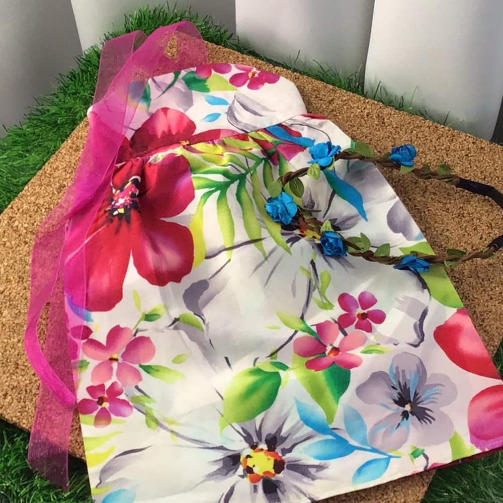 American Girl lot88 handmade summer dress. Doll not included